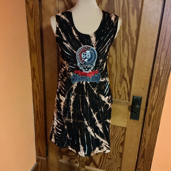 Grateful Dead NWT razor cut 60th anniversary tie dye t shirt - Picture 7 of 11